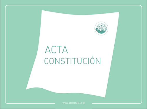 Acta Constitución